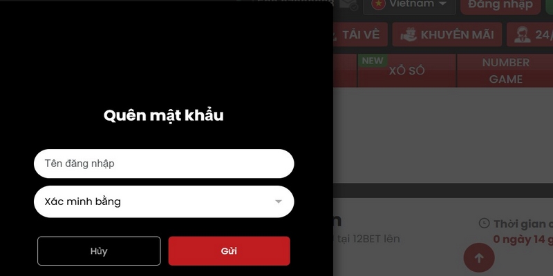 Lỗi quên mật khẩu phổ biến